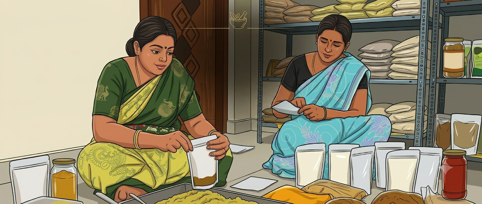 Pure Honey and Ghee